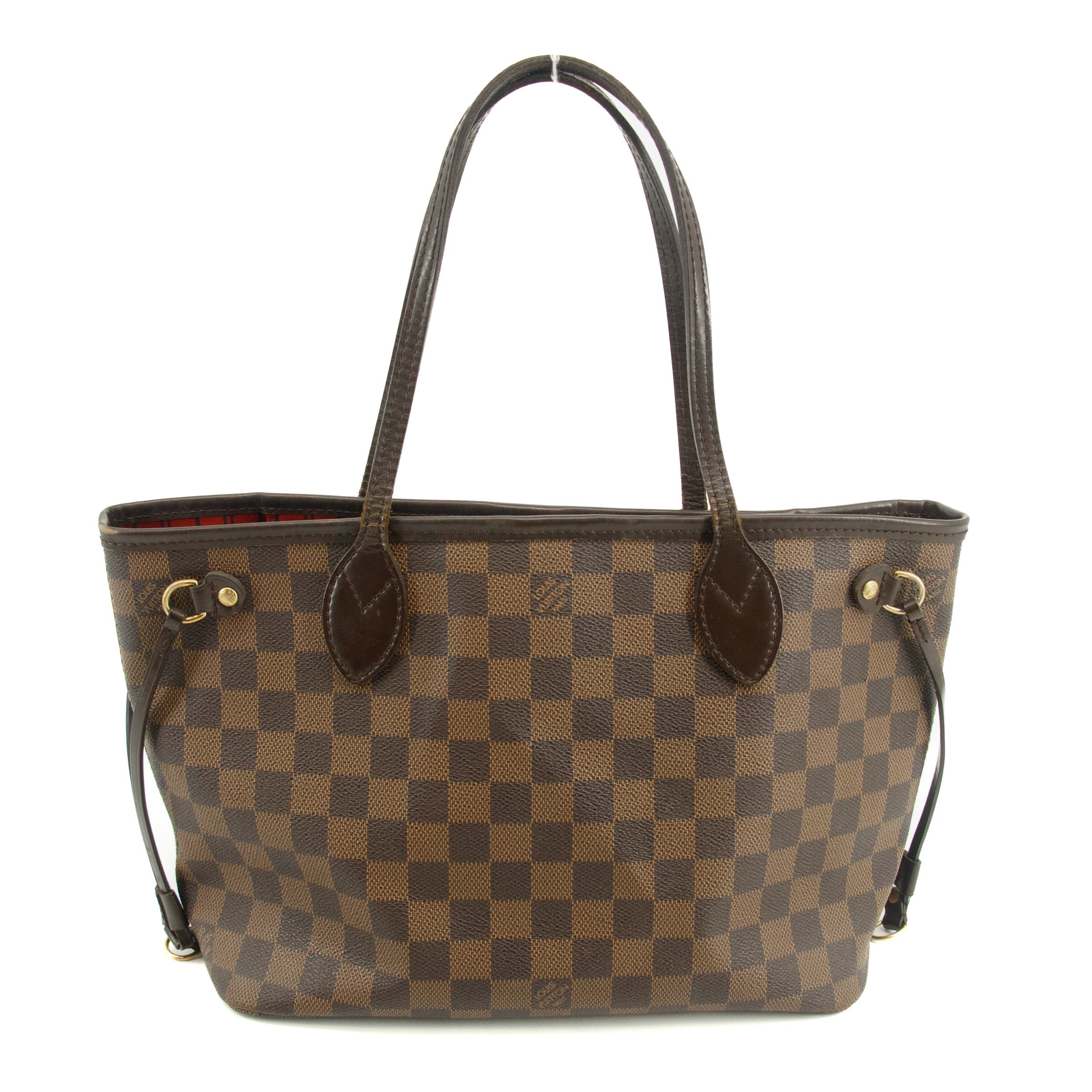 Louis Vuitton Damier Ebene Neverfull PM Tote Bag #2810