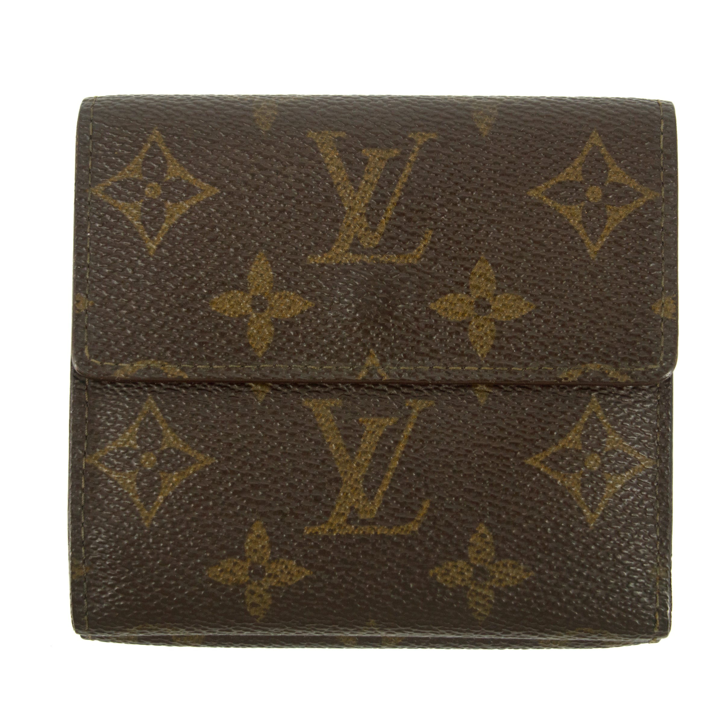 Louis Vuitton Monogram Canvas Elise Compact Wallet #5152